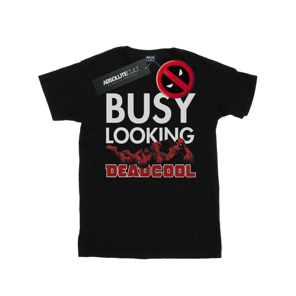 Deadpool Busy Looking Deadcool T-Shirt