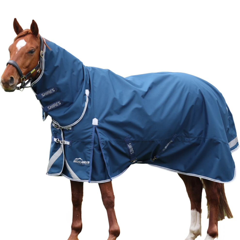 (8' 7", Ocean) Highlander Combo Neck 50g Horse Turnout Rug