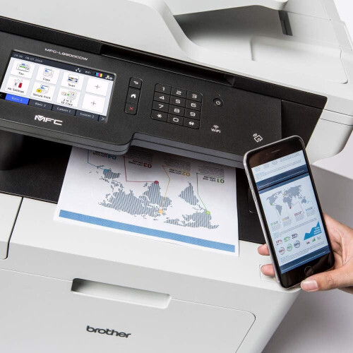 BROTHER MFC-L8690CDW Wireless High Speed Color Laser MultiFunction Printer 2