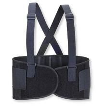 (M) Safetyware Standard Back Support Belt Lumbar Lower Pain Relief Waist Brace