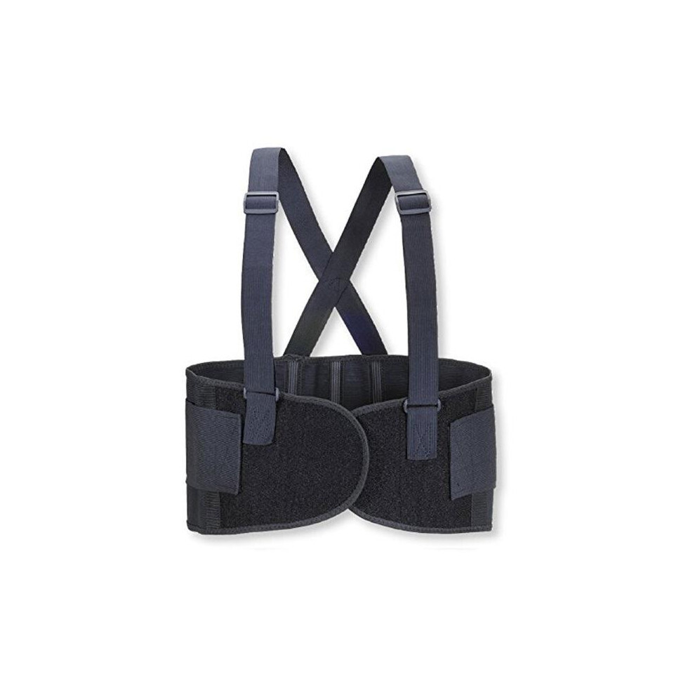 Safetyware (M) Standard Back Support Belt Lumbar Lower Pain Relief Waist Brace