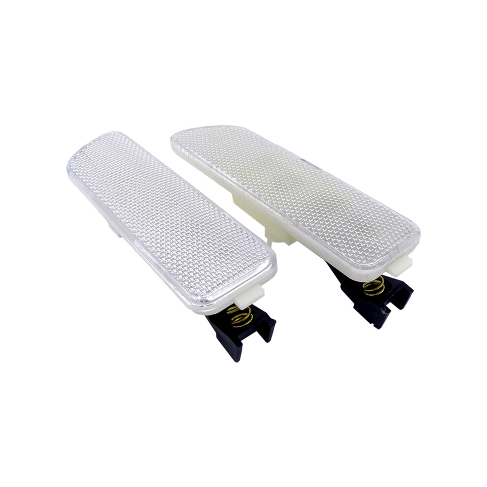 () Bumper Side Markers Fits For Jetta Golf Mk4 1999-2005 White/Light 9486291561078