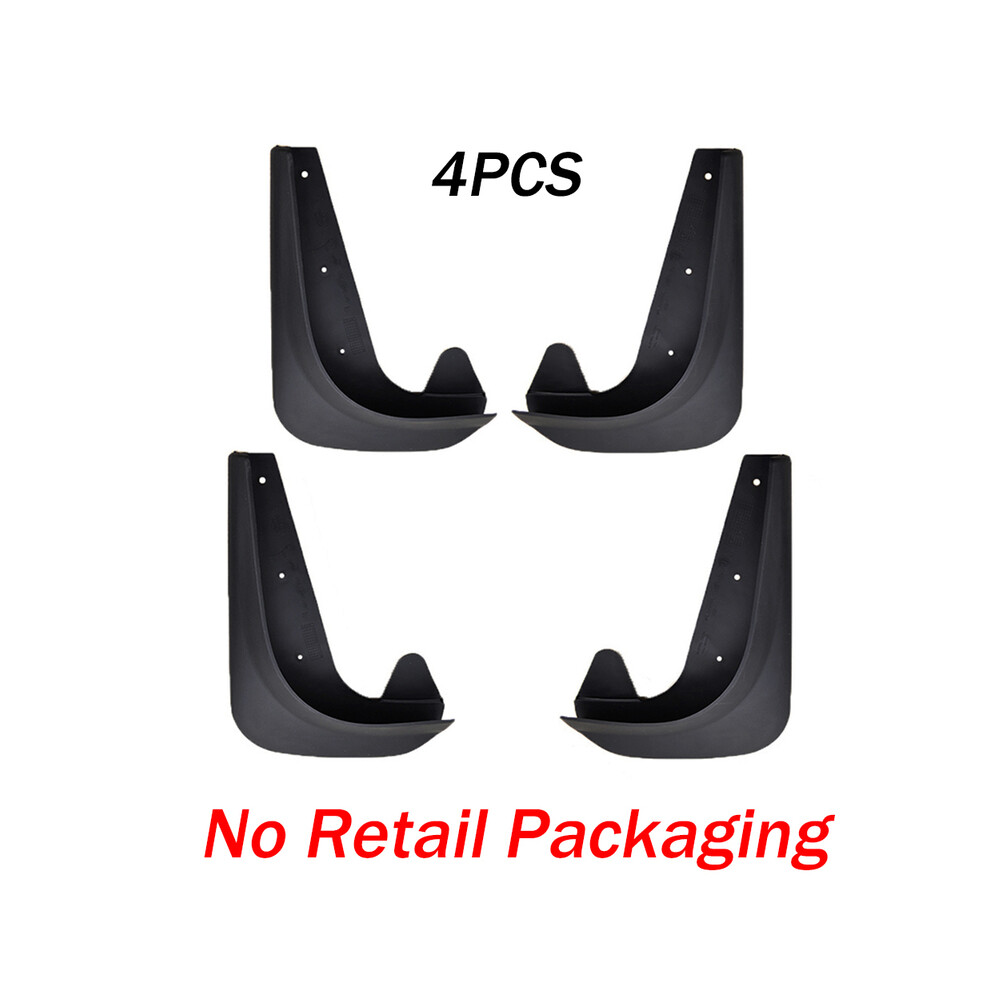 (No Retail Package) 4Pcs Universal Mud Flaps Mudflaps Splash Guards Mudguards Front Rear For 9486291562754