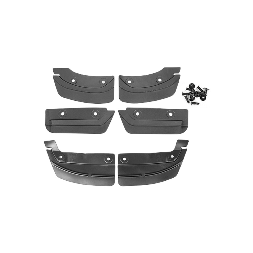 (6Pcs Set) 6Pcs/Set Mud Flaps Mudguards Replacement Splash Guards For Tesla Model 9486291563652