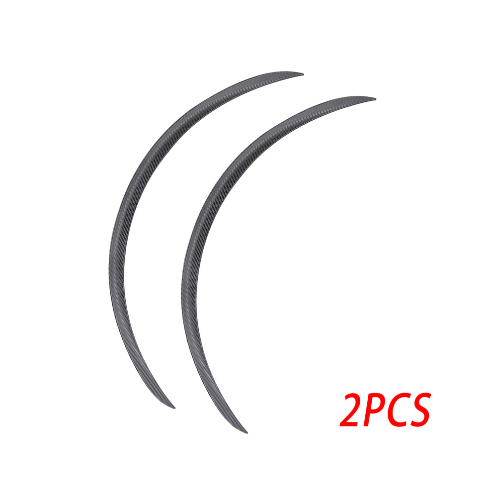 (2Pcs Carbon Fiber) 73Cm 29" Carbon Fiber Wheel Eyebrow Arch Fender Flares Cover Trim Mudguards 9486291564420