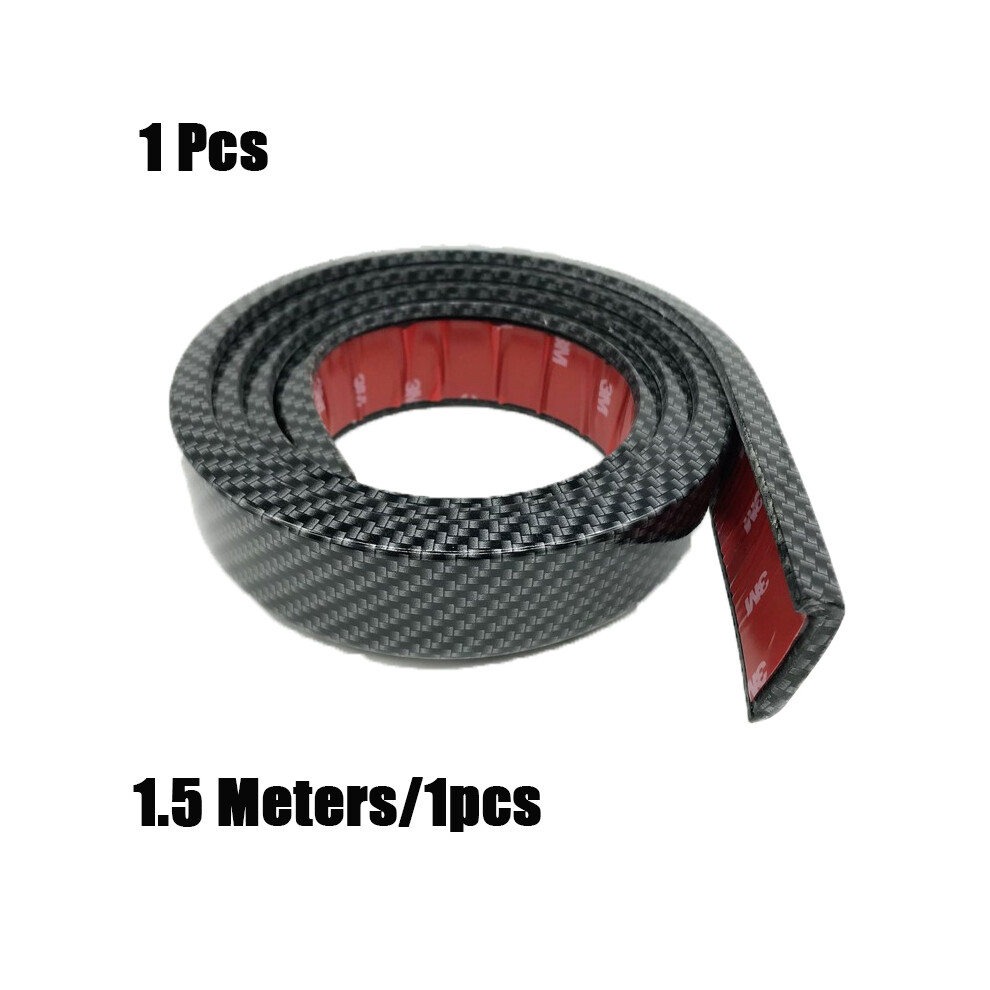(Carbon Fiber 1Pcs) Universal Car Fender Flares Arches Wing Expander Arch Eyebrow Mudguard 9486291564260