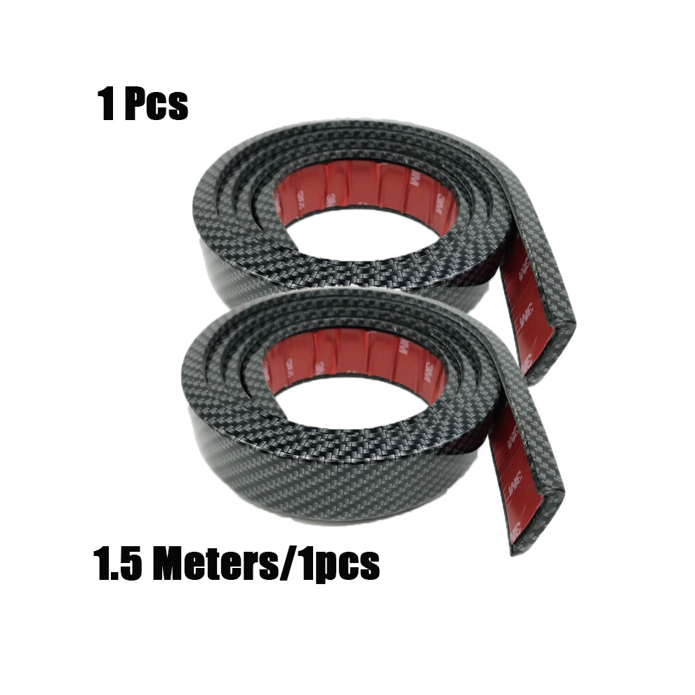 (Carbon Fiber 2Pcs) Universal Car Fender Flares Arches Wing Expander Arch Eyebrow Mudguard 9486291564277