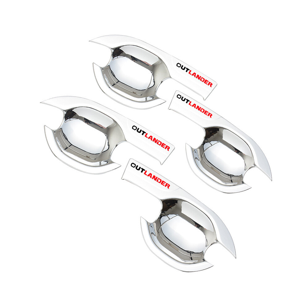 (White) Car Accessories Car Styling Stickers For Mitsubishi Outlander 2013-2019 White 9486291520037