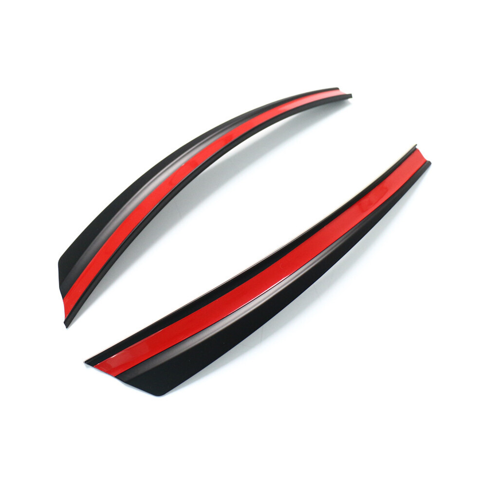 (Matte ) For Tesla Model Y 2019-2023 Mud Flaps Guard Abs Eyebrow Fender Invisible Black 9486291565540
