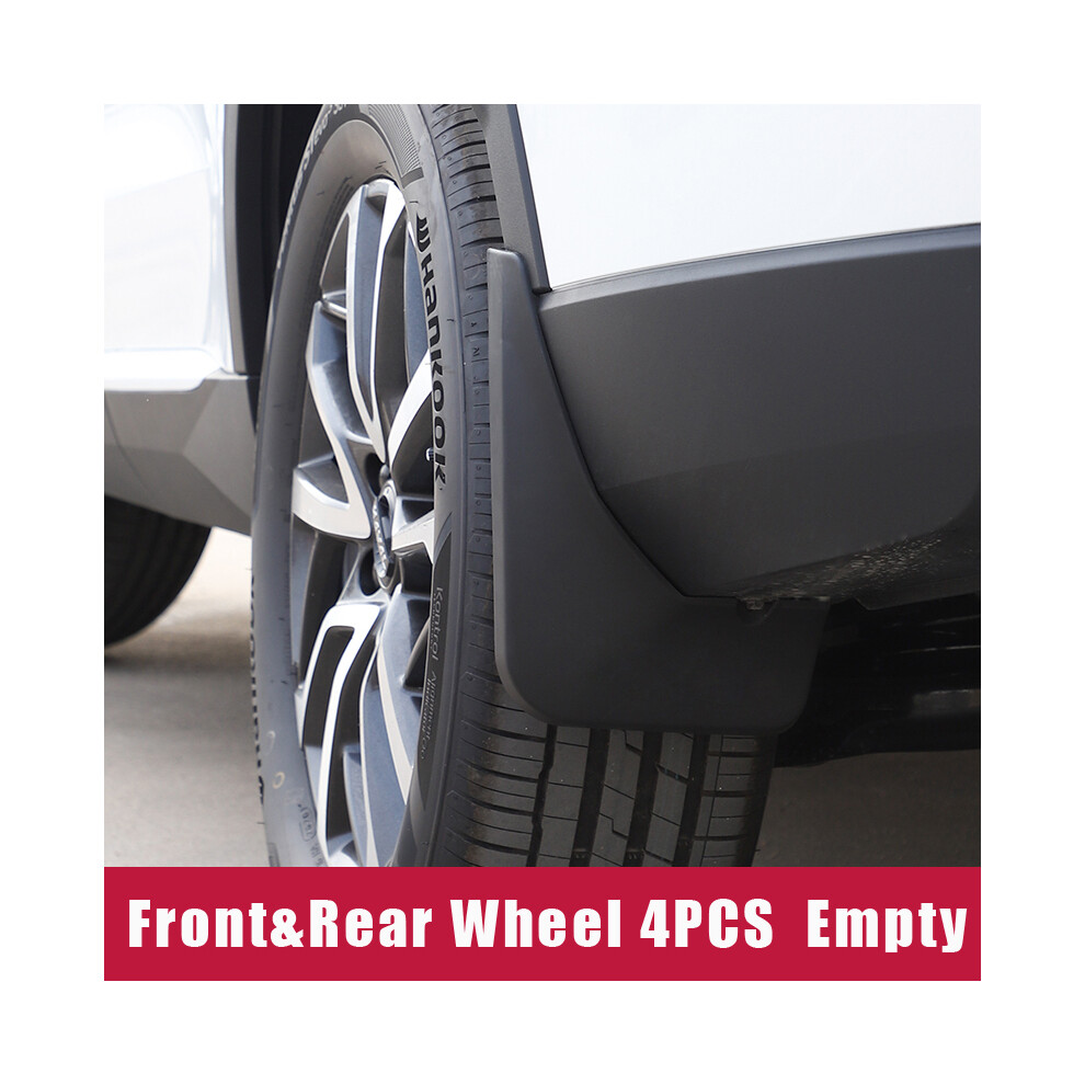 (No Logo 4Pcs) Car Mudguards Plastic Fender Cover Flares Splash Guard Cover Exterior 9486291568022