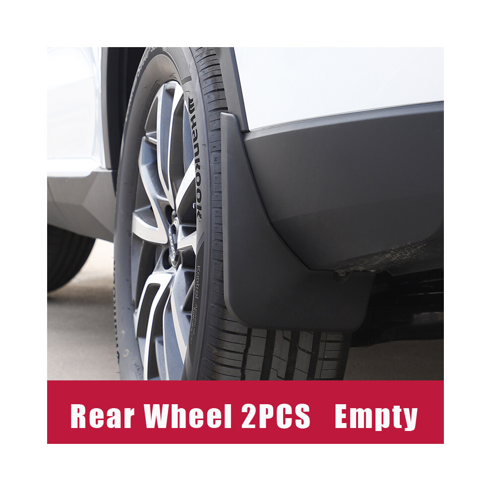 (Back Wheelnologo2pcs) Car Mudguards Plastic Fender Cover Flares Splash Guard Cover Exterior 9486291568008