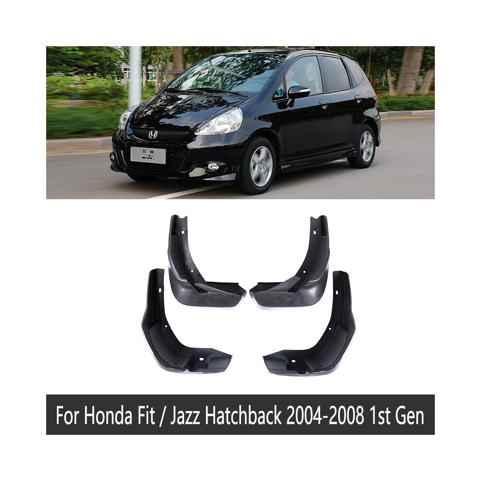 (2004-2008 Gd) Car Mud Flaps For Honda Fit Jazz Accessories Gd Ge Gk 2004~2019 Front 9486291568879