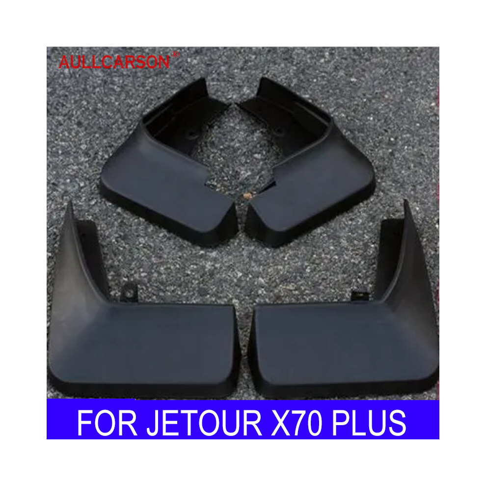 (Black) For Chery Jetour X70 Plus 2023 2024 Mud Flaps Mudflap Front Rear Fender Black 9486291569975
