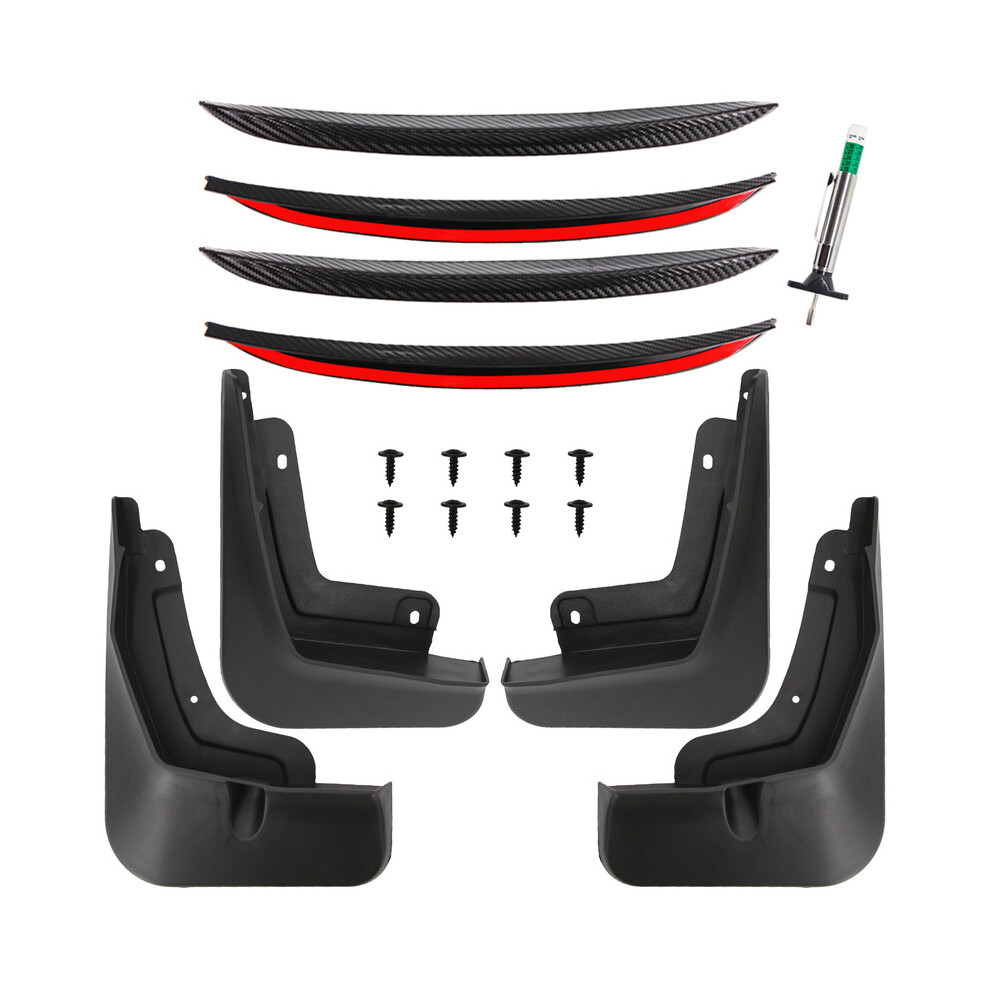 (8Pcs-For 8 Pro) Mudguards For Chery Tiggo 7 Pro 8 Pro Plus 2020 - 2023 Front Rear Fender 9486291569685