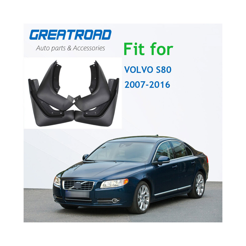 (S80 07-16) Car Mud Flaps For Volvo C30 S40 S60 S80 Xc40 Xc60 Xc90 V40 V60 Mudflaps 9486291570933