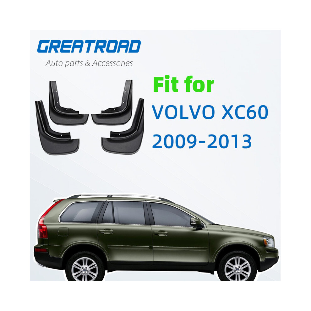 (Xc60 09-13) Car Mud Flaps For Volvo C30 S40 S60 S80 Xc40 Xc60 Xc90 V40 V60 Mudflaps 9486291571022