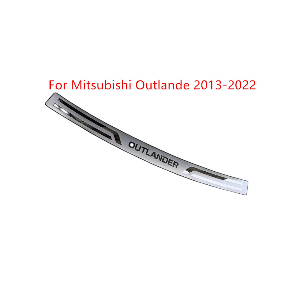 (1) Car Stickers For Mitsubishi Outlander 2013-2022 Rear Trunk Bumper Protector 9486291520464