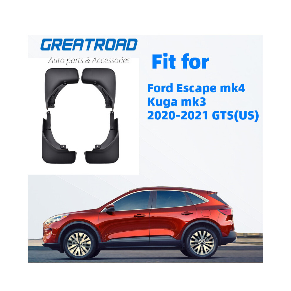 (Escape Mk4 20-21) Mud Flaps For Ford Fiesta Focus Mondeo Fusion Ecosport Escape Kuga Explorer 9486291571428