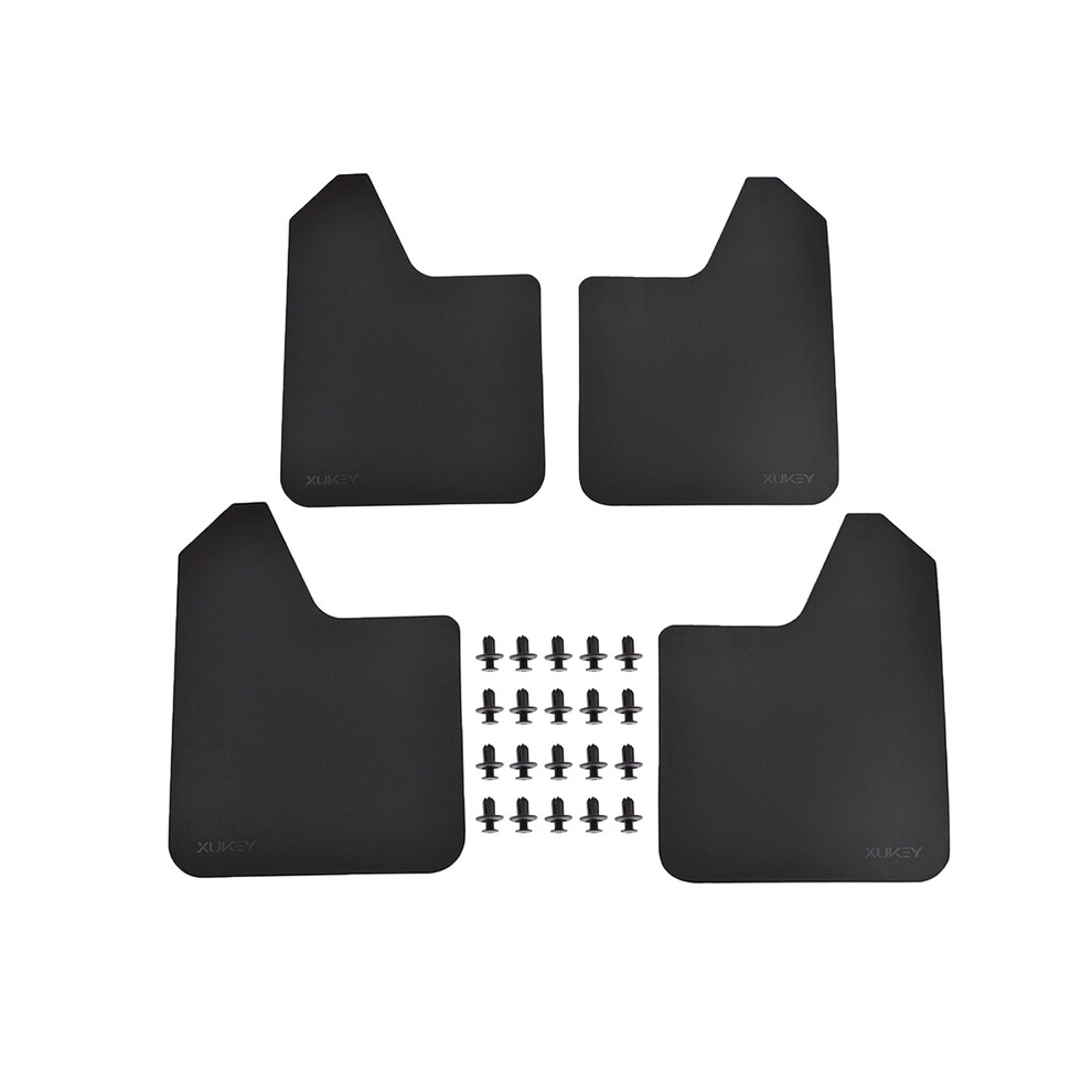 (4Pcs-Set ) Mud Flaps Mudflaps Splash Guards Mudguards Fender Flares For Subaru Impreza Black 9486291571893