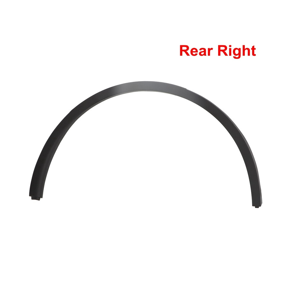 (Rear Right) For 2020-2023 Tesla Model Y Front Rear Wheel Eyebrow Molding Fender Flare 9486291572791