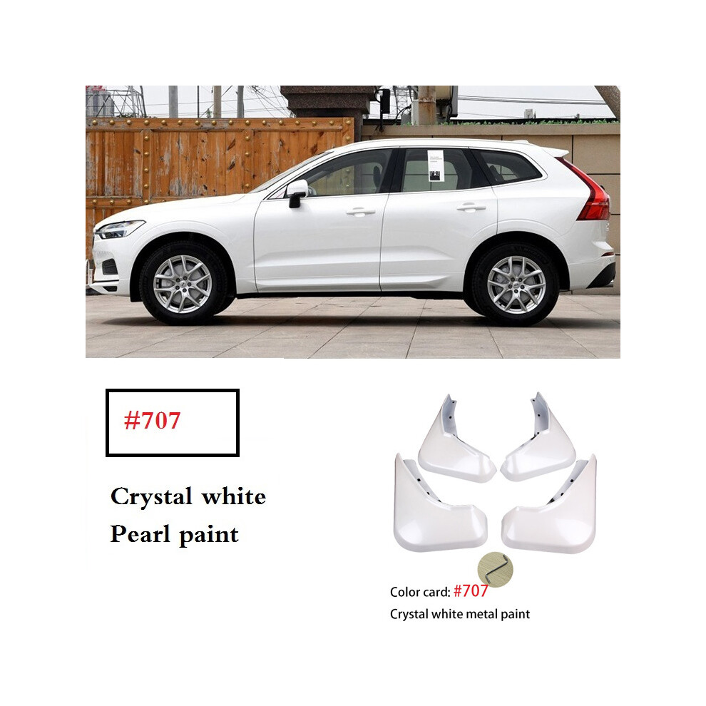 (Crystal ) Mudflaps For Volvo Xc60 2018-2024 Mudguards Grey Brown Splash White/Blue 9486291573996