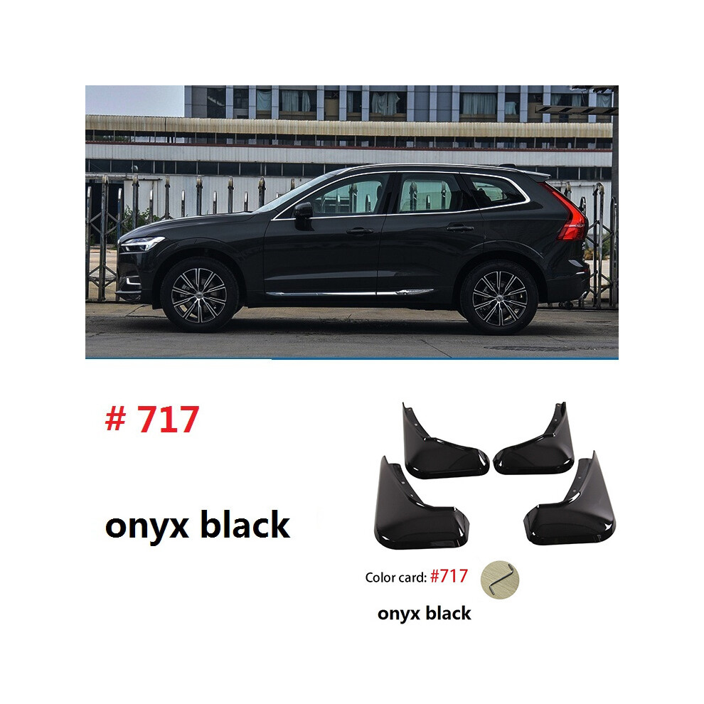 ( ) Mudflaps For Volvo Xc60 2018-2024 Mudguards White Grey Brown Splash Onyx/Black/Blue 9486291574054