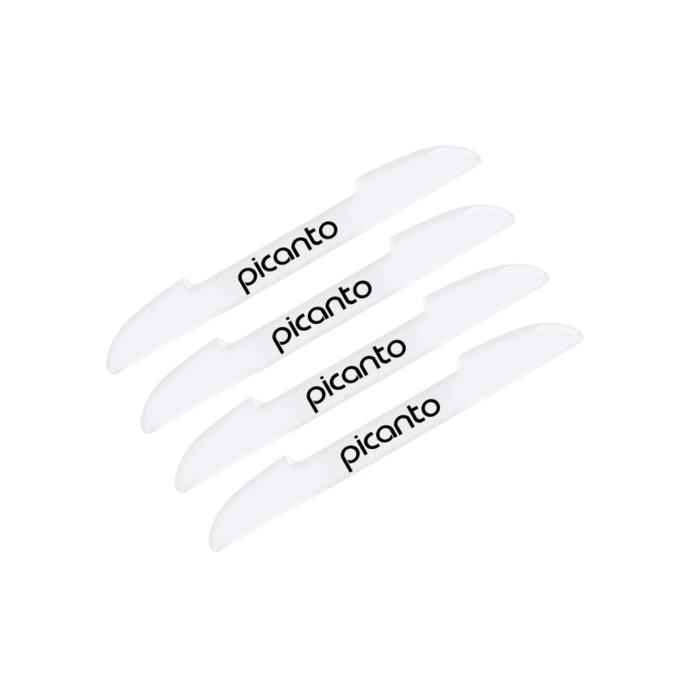 (For Picanto) 4Pcs Car Door Edge Anti-Collision Strip Stickers Accessories For Kia Rio 9486291576980