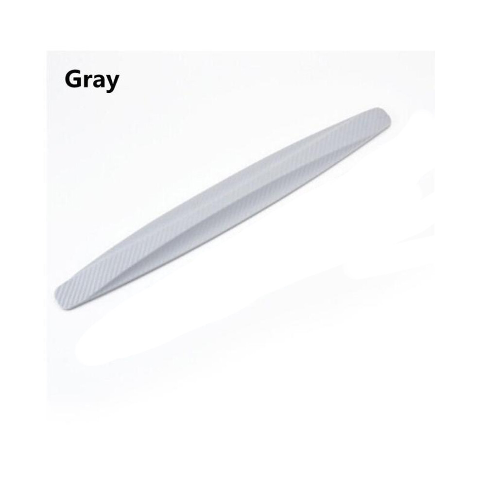 (-1) 1 Piece Car Bumper Protector Strip Guard Corner Protection Strips Scratch Gray 9486291577635