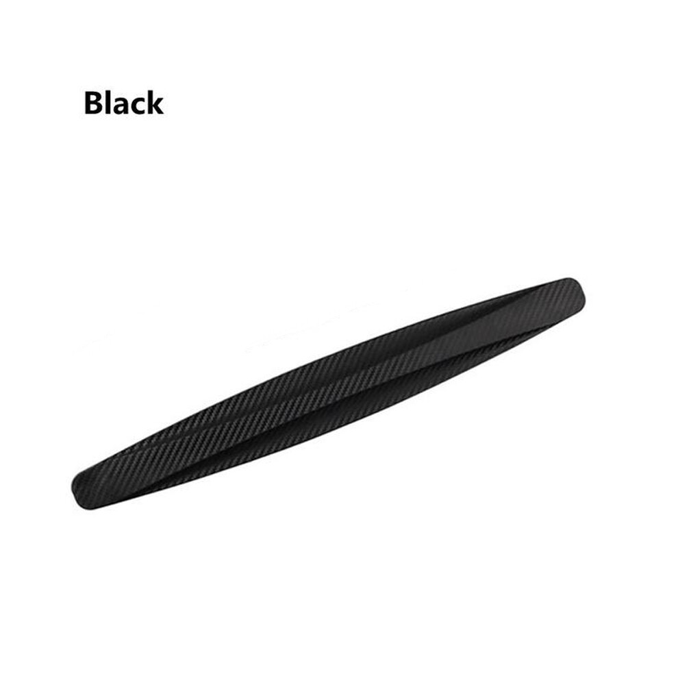 (-1) 1 Piece Car Bumper Protector Strip Guard Corner Protection Strips Scratch Black 9486291577628