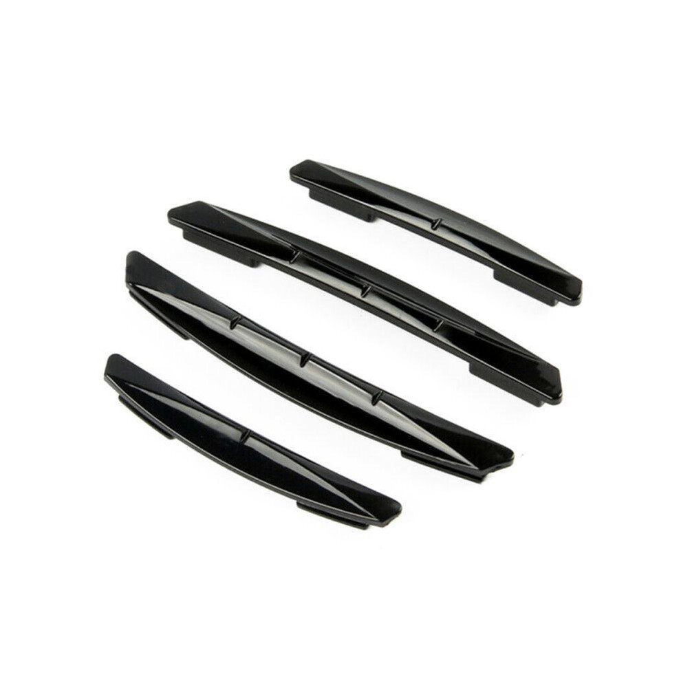 (Black) Universal Car Sticker Door Edge Guards Trim Molding Protection Strip Scratch Black 9486291579417
