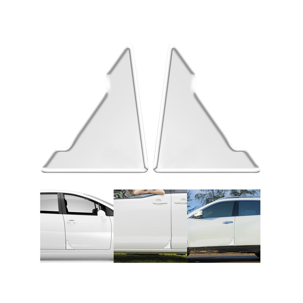 (2Pcs) 2/4/8Pcs Car Door Corner Anti-Collision Covers Transparent Silicone Protector 9486291579479