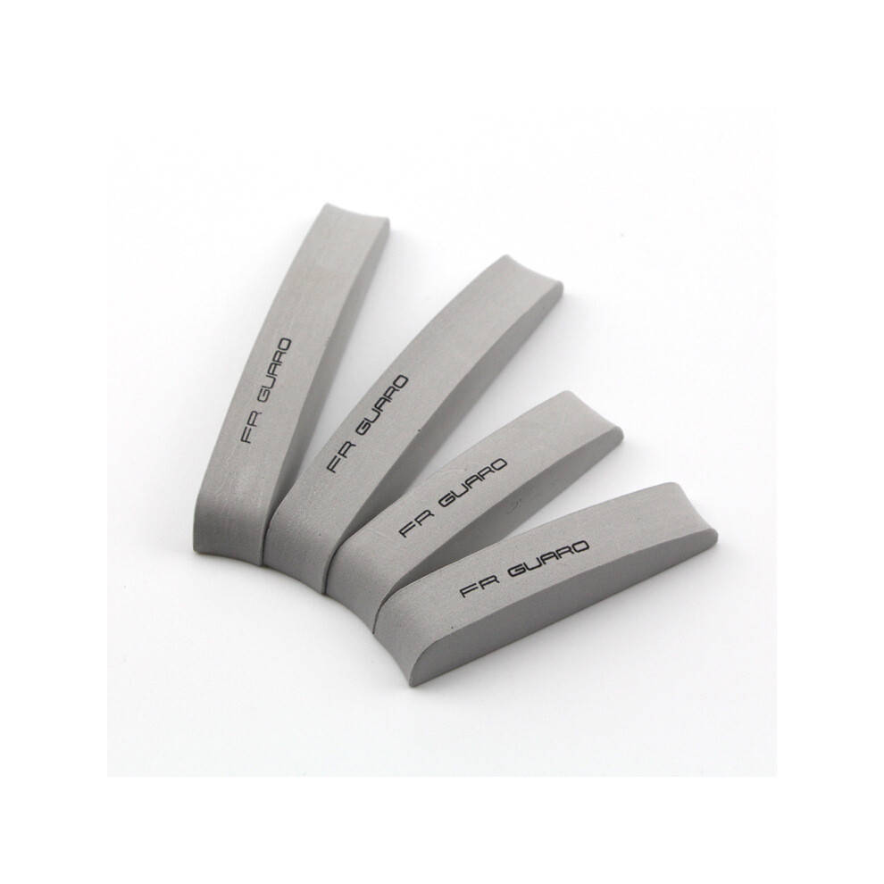 (Gray) 4Pcs Car Anti-Collision Strip Door Bumper Strips Edge Guards Eva Foam Gray 9486291580147