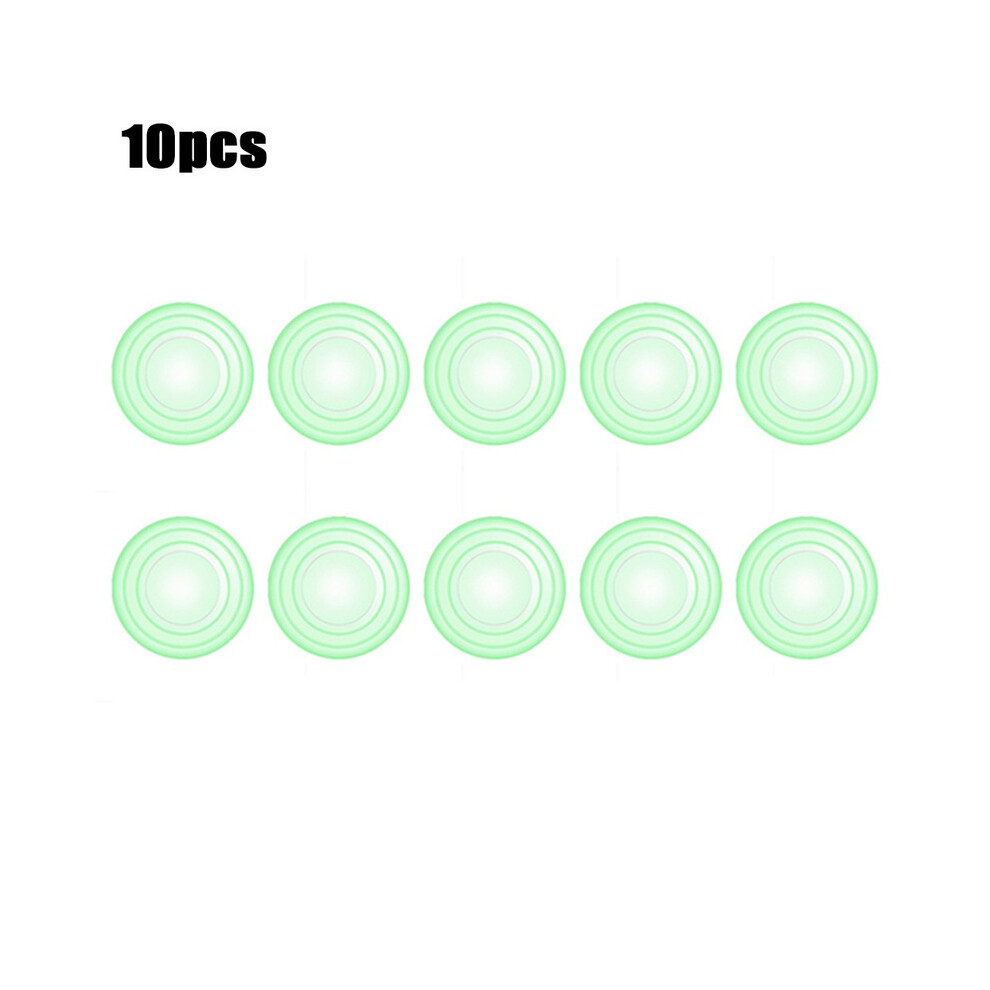 (10 Fluorescence) 10Pcs Car Door Silicone Anti Shock Pad Universal Car Trunk Sound Insulation 9486291582943