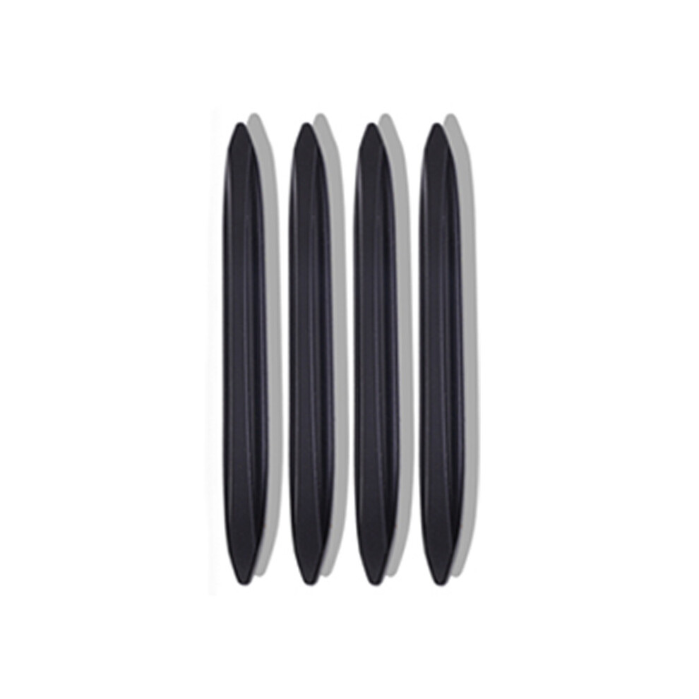 (4Pcs ) Universal Car Soft Rubber Bumper Protectors Car Door Edge Guards Guard Black 9486291583087
