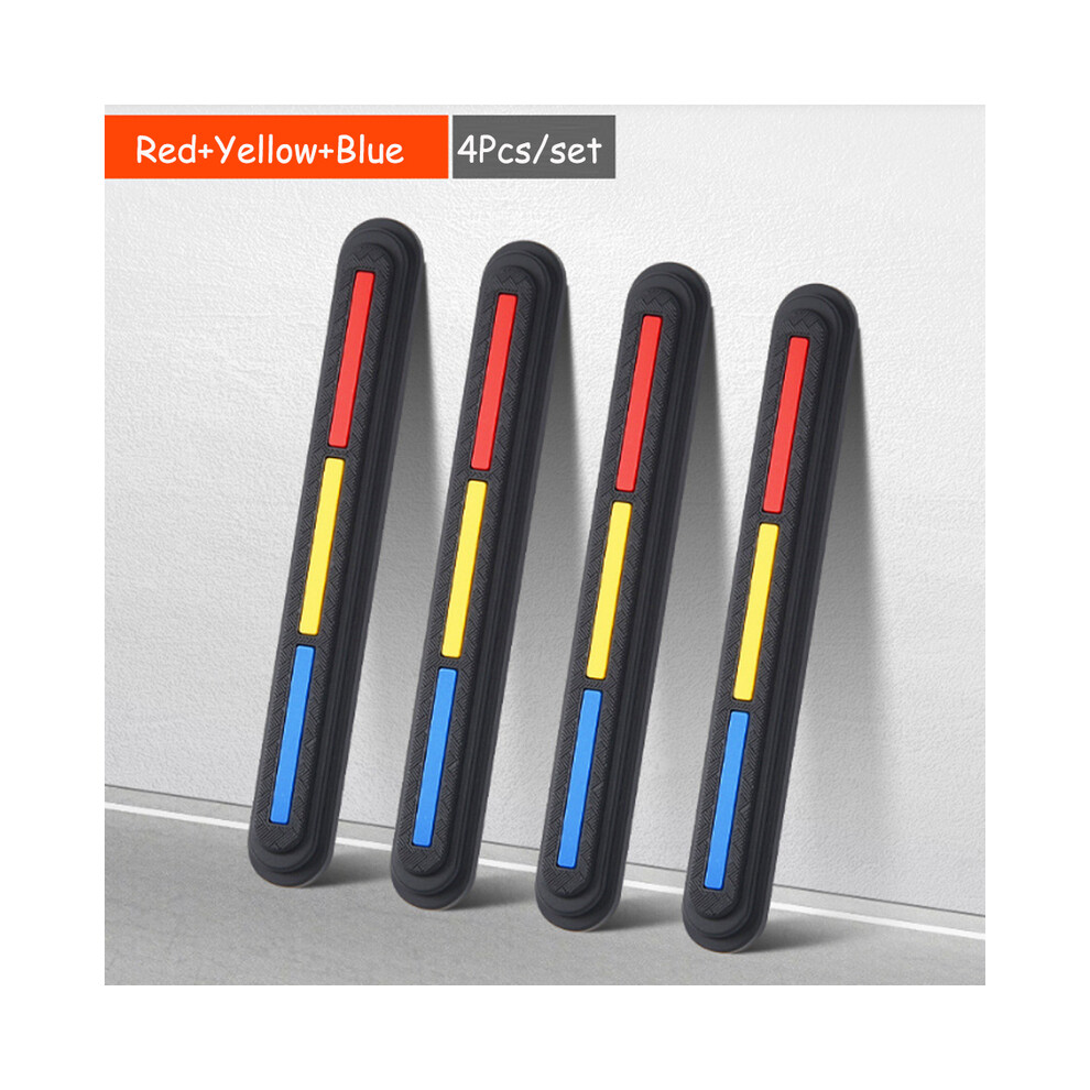 (4Pcs D) 2/4Pcs Car Door Anti-Collision Strip Auto Door Edge Bumper Protector Strip 9486291585142