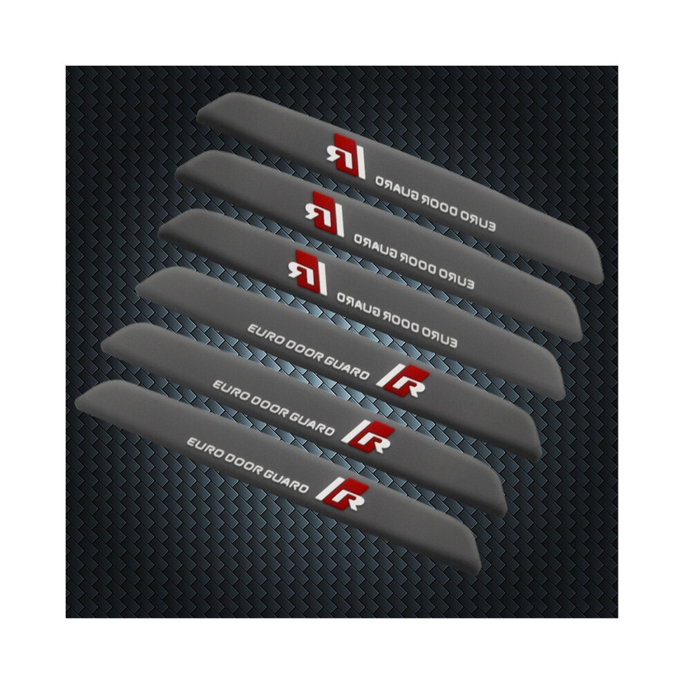 (B) 6Pcs Auto Car Door Edge Protection Guards Anti-Collision Strip Trim Scratch 9486291585203