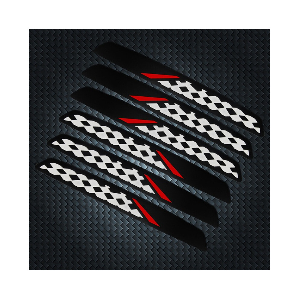(D) 6Pcs Auto Car Door Edge Protection Guards Anti-Collision Strip Trim Scratch 9486291585227
