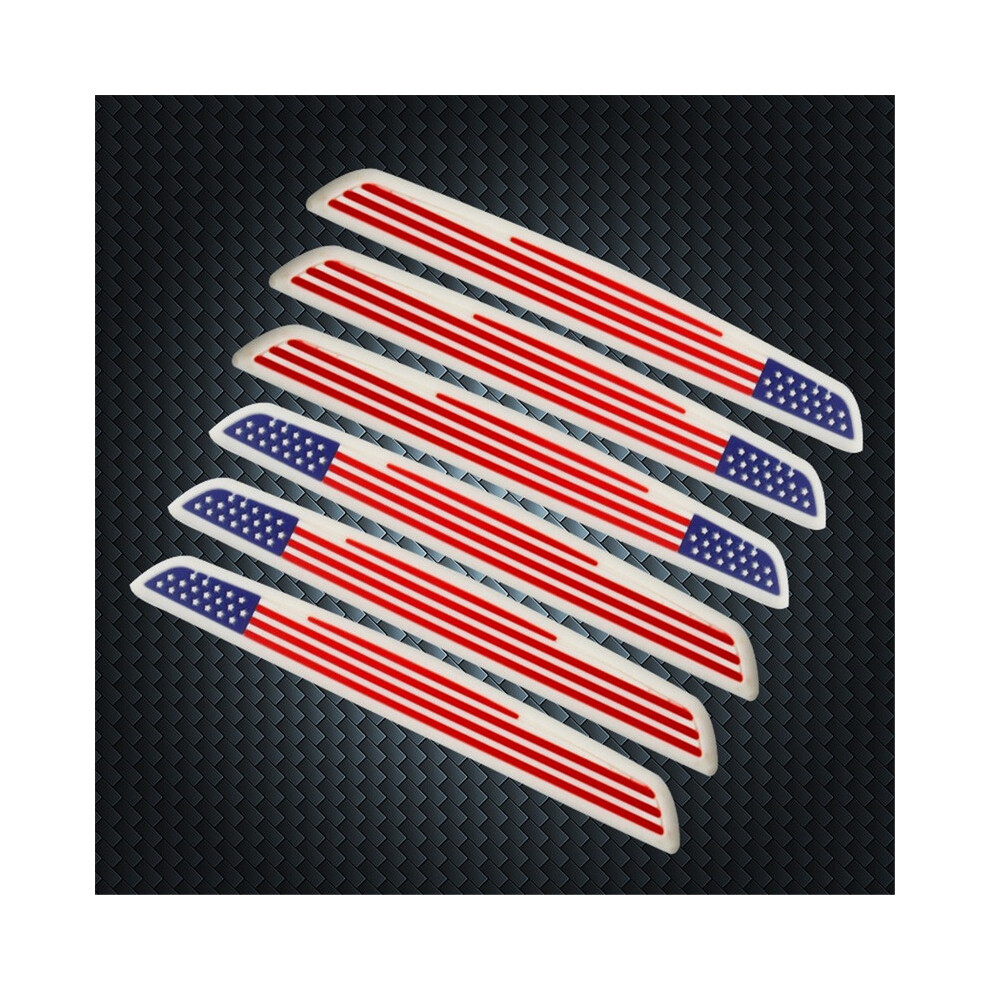 (G) 6Pcs Auto Car Door Edge Protection Guards Anti-Collision Strip Trim Scratch 9486291585258