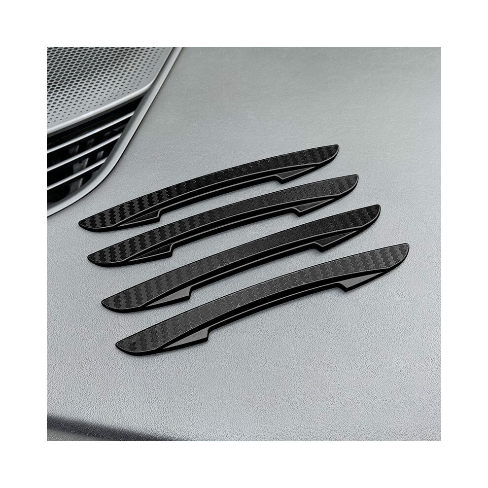 (No Logo) 4Pcs Car Anti-Collision Strip Stickers For Jeep Renegade Wrangler Cherokee 9486291585661