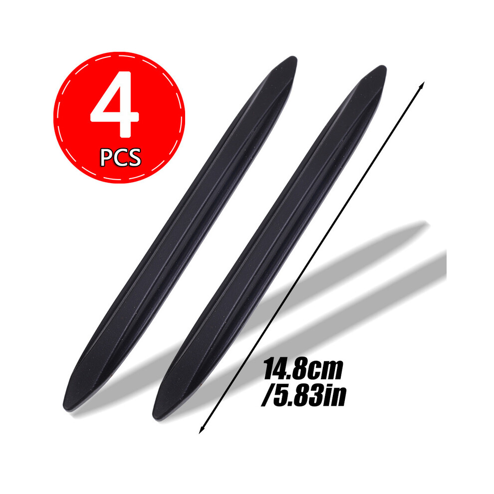 (4Pcs) Car Bumper Protector Strip Transparen Anti-Collision Protective Stickers 9486291587054