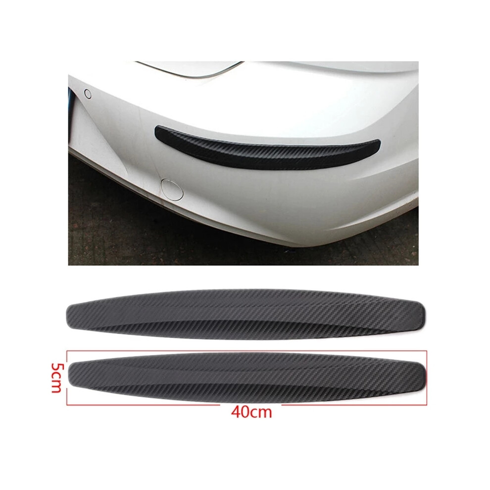 (Long -) Anti Collision Car Bumper Guard Strip Car Sticker Door Edge Guards Trim Black 9486291588969