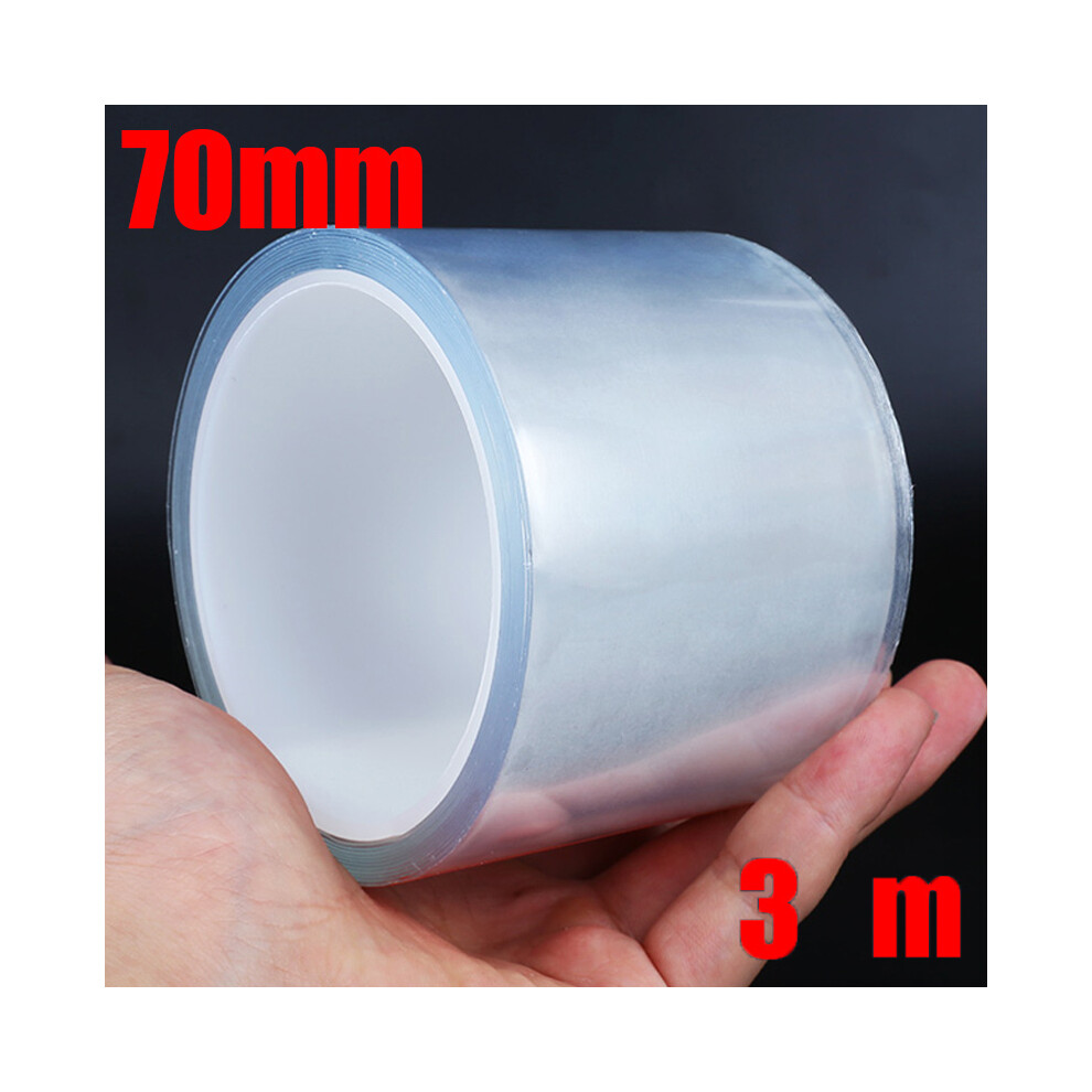 (7Cm X 3M) Transparent Sticker For Car Door Edge Protector Door Sill Anti Scratch 9486291589140