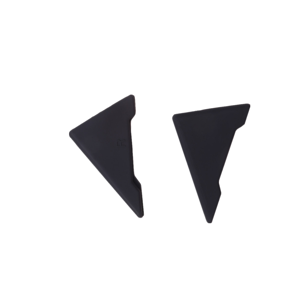 (-2) Universal Silicone Car Door Corner Cover Bumper Crash Scratch Protector Black 9486291589188