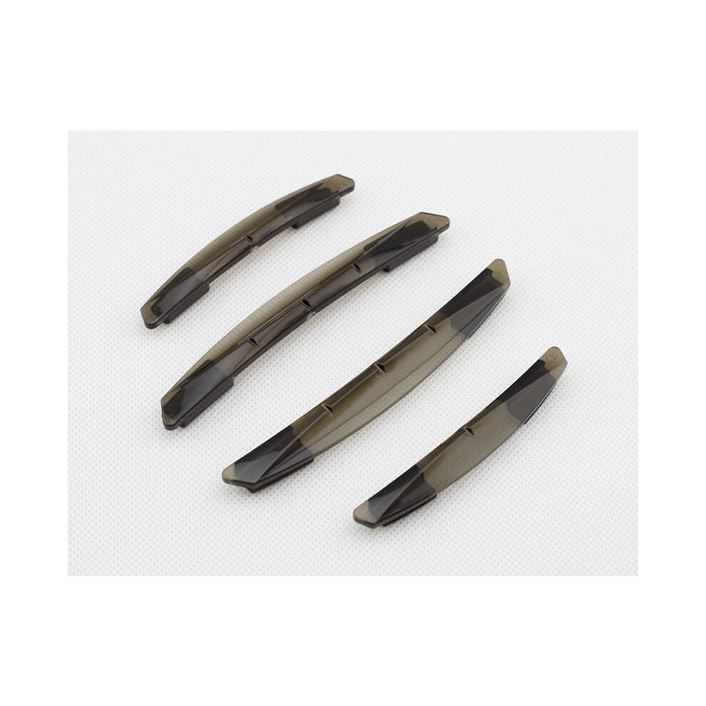 (Brown) 4Pcs Car Door Edge Protector Guards Sticker Strip Anti Scratch Collision Brown 9486291587429