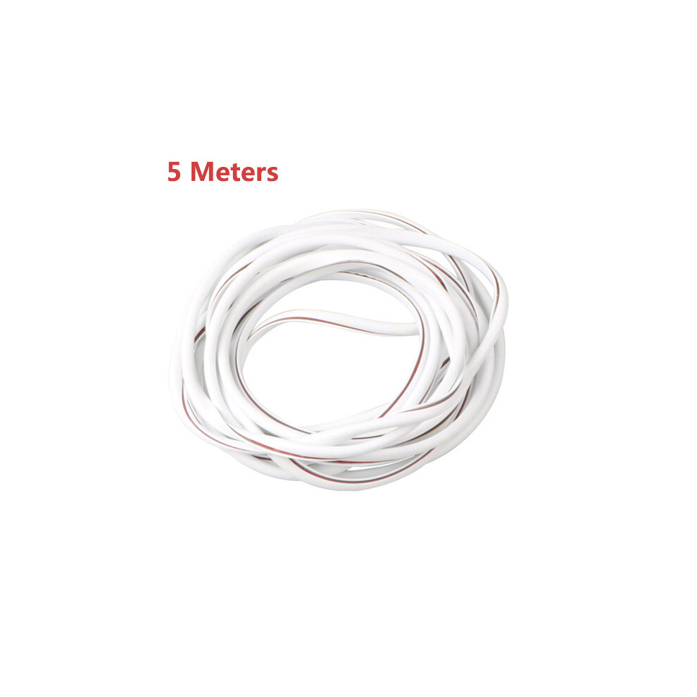 (White) 5M U Type Universal Car Door Protection Edge Guards Trim Styling Moulding White 9486291590184