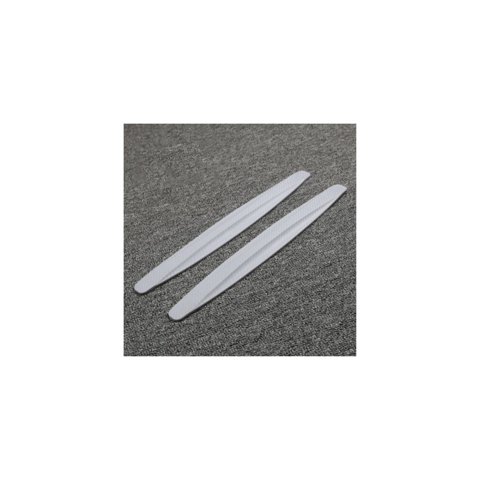 (Gray) Anti Collision Car Bumper Guard Strip 2Pcs Front Rear Protection Strips Gray 9486291590405