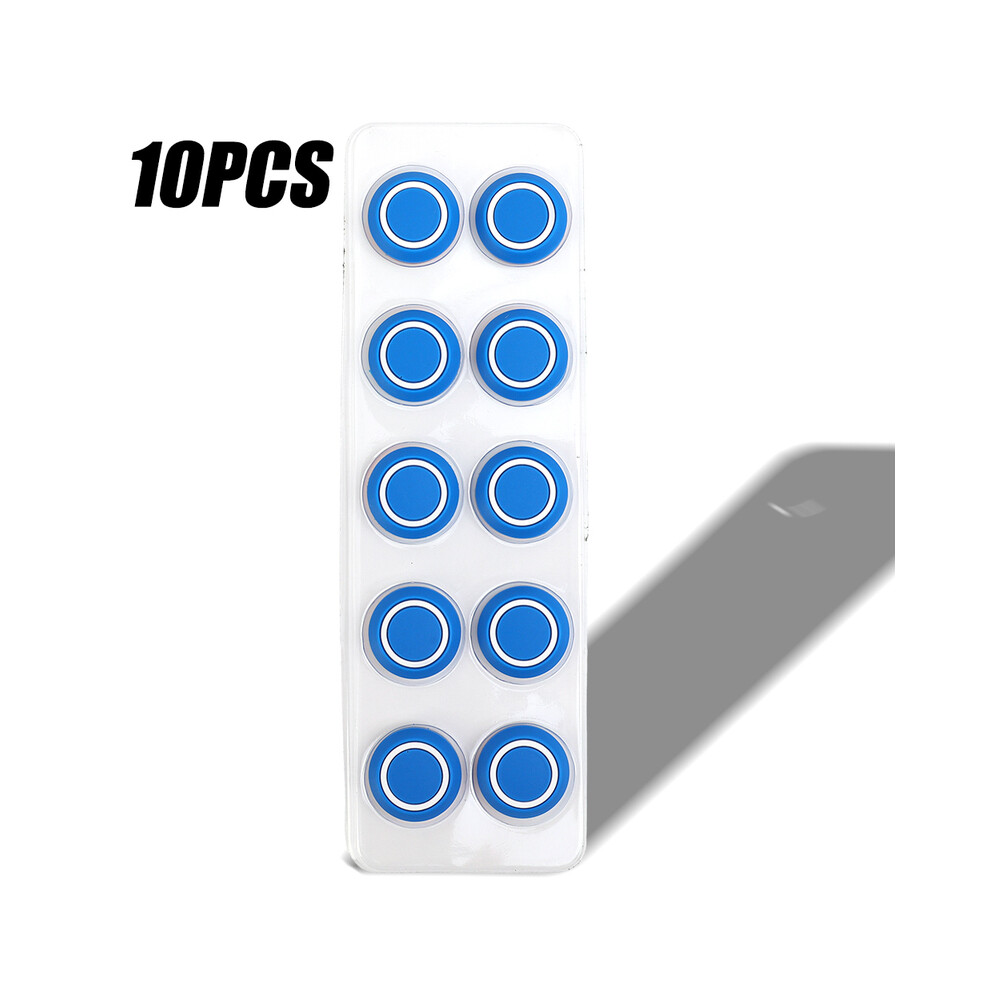 (10Psc ) Anti Collision Car Bumper Guard Pad Self-Adhesive Bumper Trunk Shock Absorber Blue 9486291591242