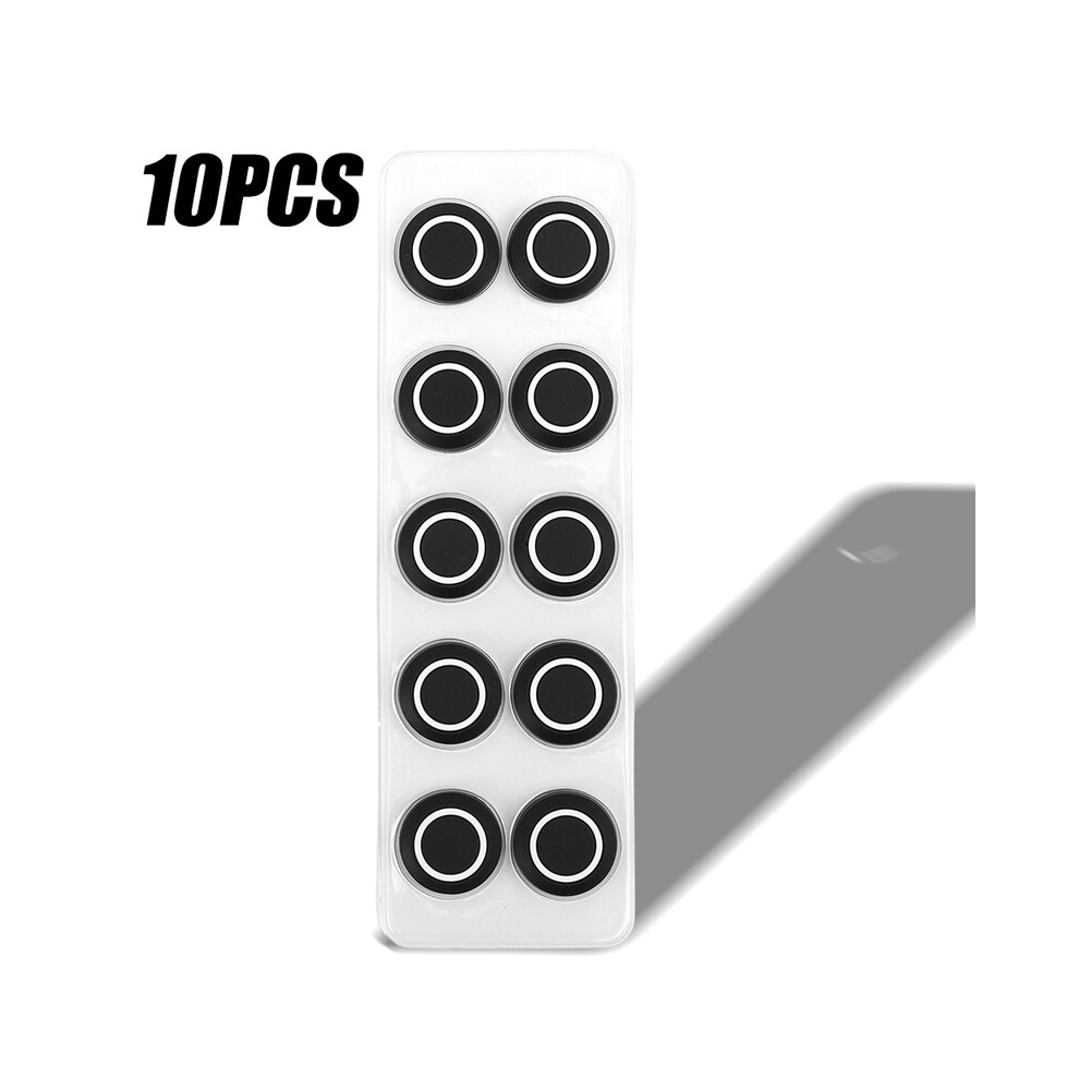 (10Psc ) Anti Collision Car Bumper Guard Pad Self-Adhesive Bumper Trunk Shock Absorber Black 9486291591235