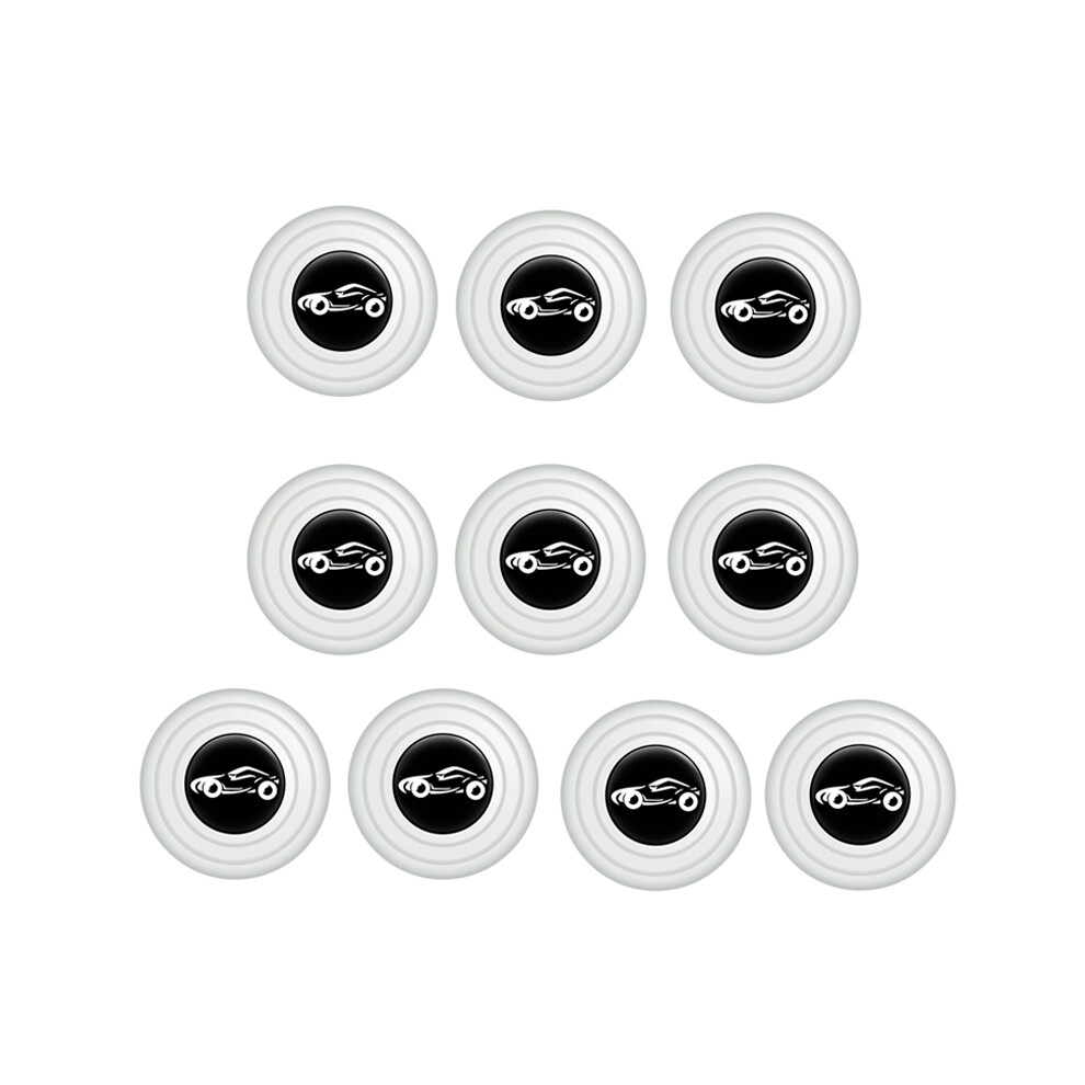 (10Pcs Noctilucent) 10Pcs Shock Absorber Silicone Protection Sticker Universal Pad Car Door 9486291591808