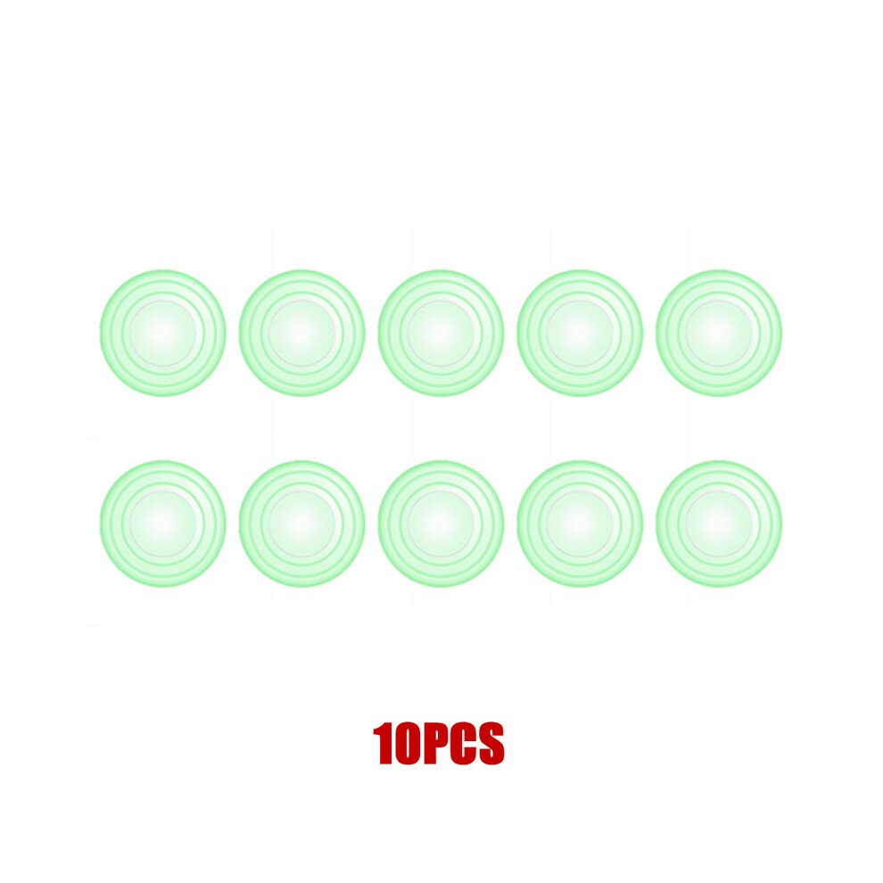 (10Pcs No Logo Glow) Car Decorations Accessories Auto Anti-Collision Silicone Pad Shock Absorption 9486291591730